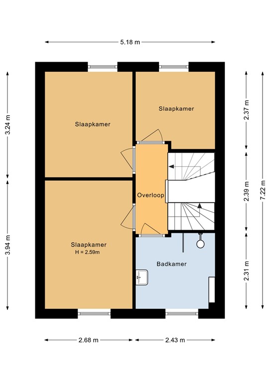 mediumsize floorplan